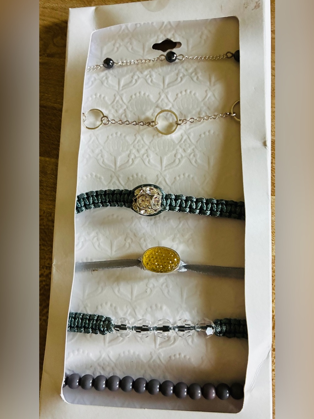 6 Piece Women's Bracelet Set - Layered Fashion Jewelry